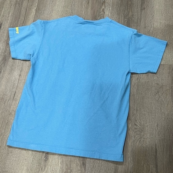 Men’s Medium Full Send NELK BOYS Light Blue Logo Short Sleeve T-Shirt - Picture 7 of 7